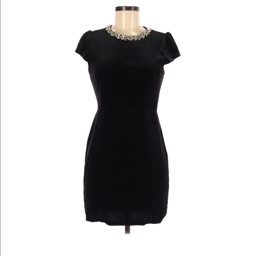 Velvet cocktail dress